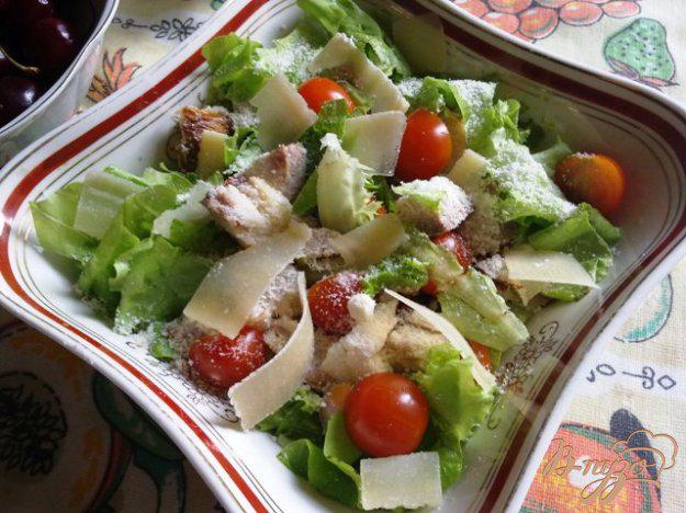 фото рецепта: Салат из стерляди с овощами