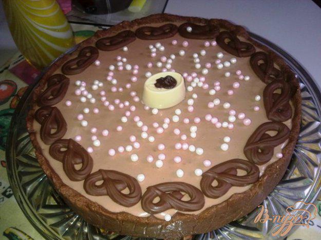 фото рецепта: Шоколадный торт без выпечки