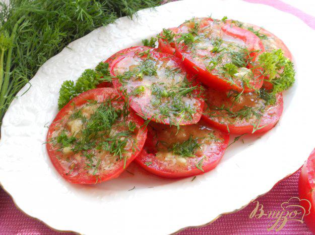 фото рецепта: Быстрые маринованные помидоры