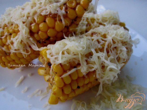 фото рецепта: Пикантная кукуруза с имбирем и сыром