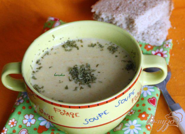 фото рецепта: Сырно-овощной крем-суп