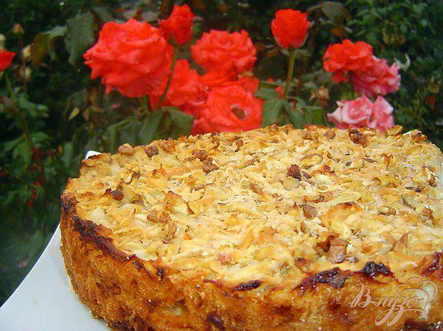 фото рецепта: Яблочный пирог болгарский
