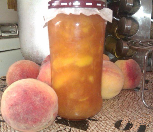 фото рецепта: Персиковый джем в хлебопечке