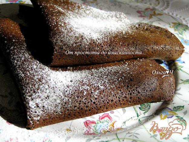 фото рецепта: Шоколадные блинчики от Пьера Эрме
