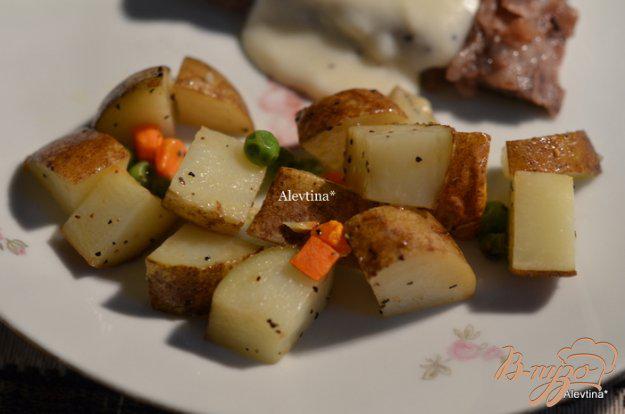 фото рецепта: Картофельный гарнир в фольге