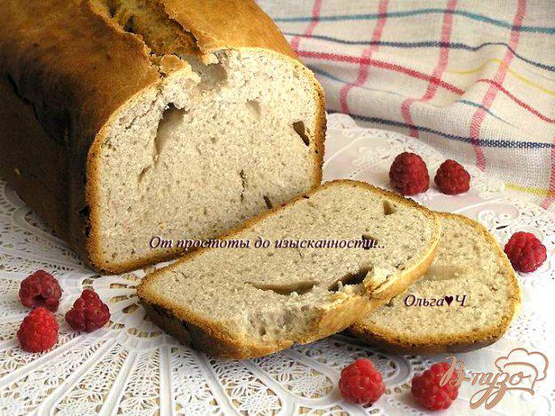 фото рецепта: Хлеб с малиной
