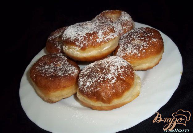 фото рецепта: Пончики медовые на сметане