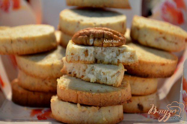 фото рецепта: Ореховое печенье на сливочном сыре