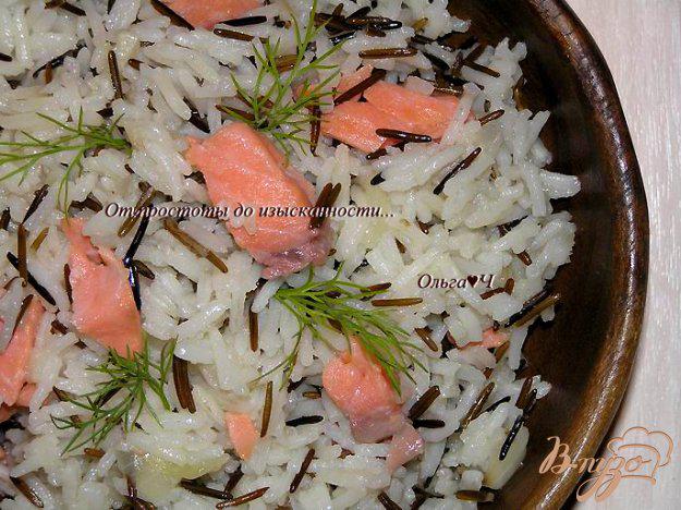 фото рецепта: Рис с лососем