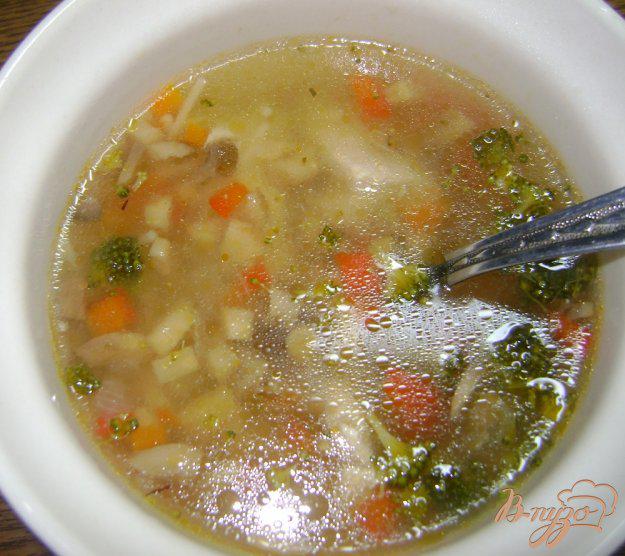 фото рецепта: Суп с запеченными овощами