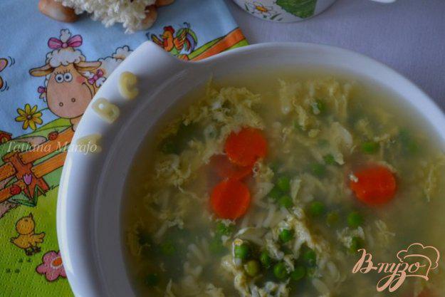 фото рецепта: Яичный суп для детского меню