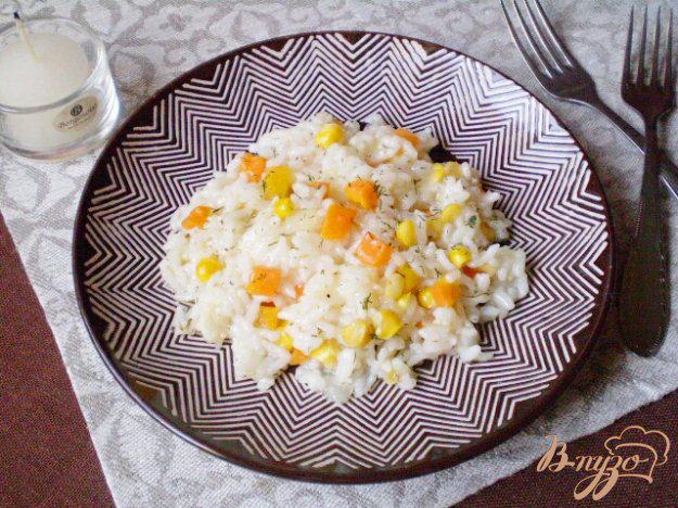 фото рецепта: Рисовая каша с кукурузой