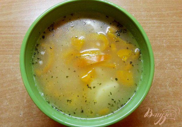 фото рецепта: Мясной суп с тыквой