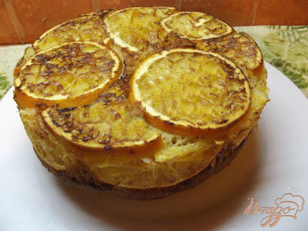 фото рецепта: Апельсиновый пирог с кардамоном