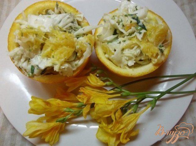 фото рецепта: Овощной салат с апельсиновым соусом