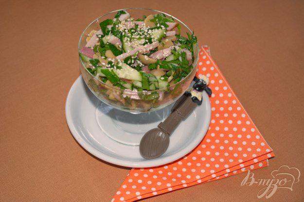 фото рецепта: Салат с вареным балыком