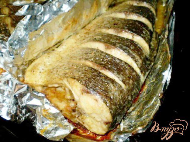 фото рецепта: Маринованная рыба запеченная в фольге