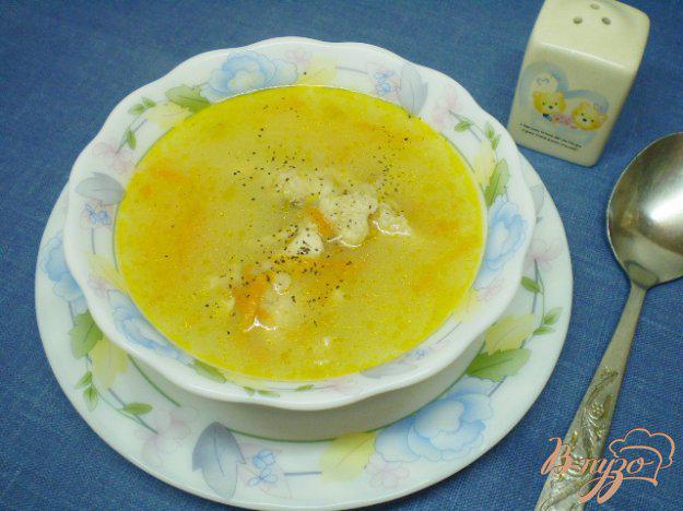 фото рецепта: Овсяный суп на курином бульоне