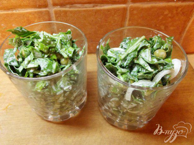 фото рецепта: Салат с зеленым гороком