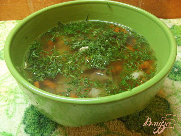 фото рецепта: Суп с белыми грибами и овощами