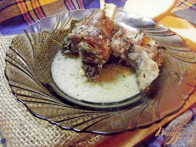 фото рецепта: Баран тушеный с сельдереем