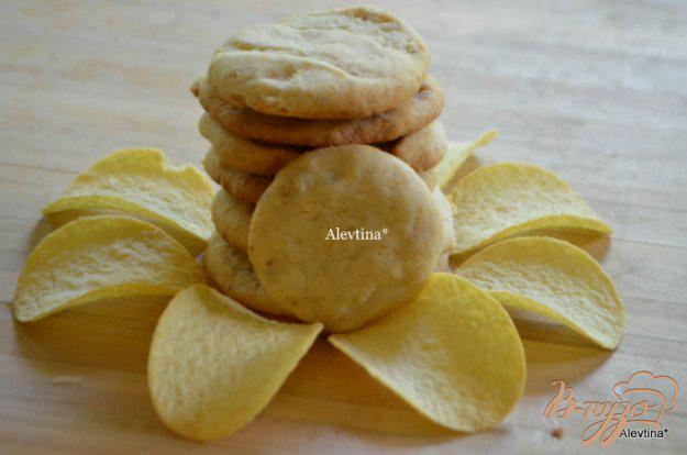 фото рецепта: Печенье с картофельными чипсами