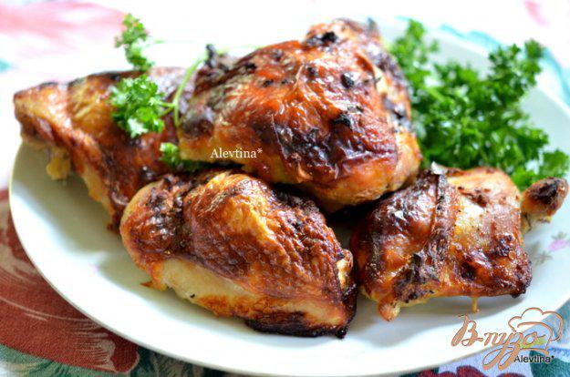 фото рецепта: Куриные бедрышки в кефирном маринаде