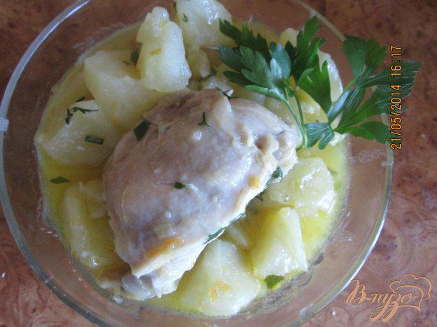 фото рецепта: Картошка с куриным мясом