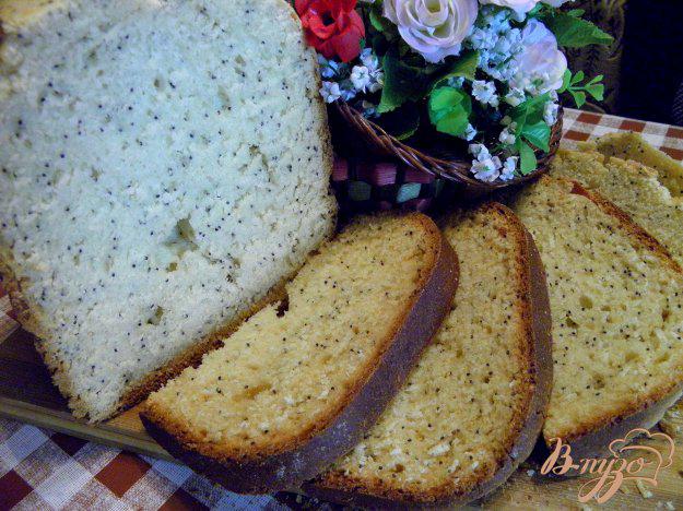 фото рецепта: Сладкий маковый хлеб к чаю
