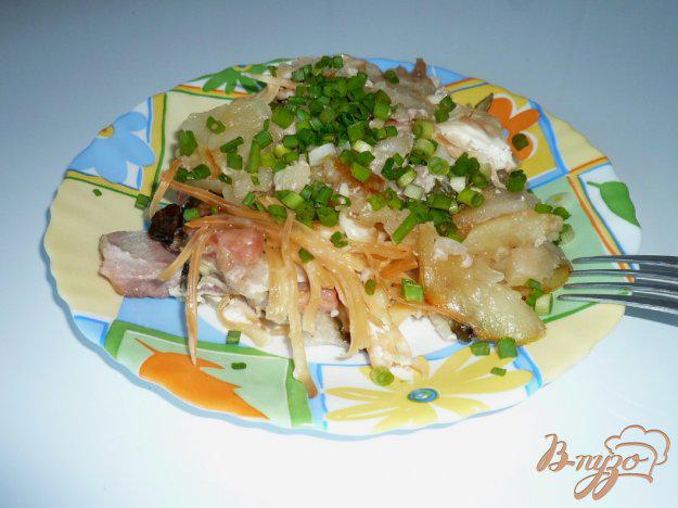 фото рецепта: Свининка с картофелем и лучком