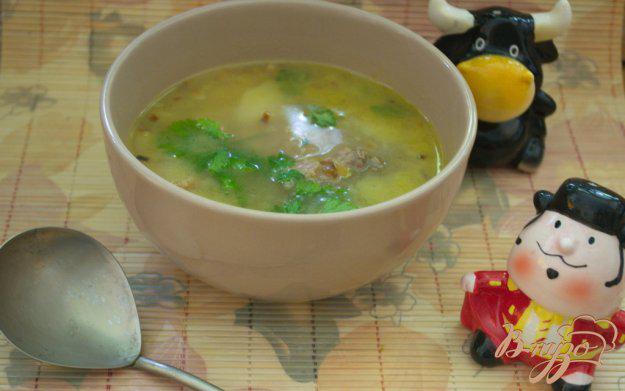 фото рецепта: Говяжий суп с  беконом