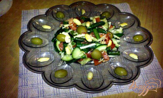 фото рецепта: Салат с стручковой фасолью «Витаминный бум»