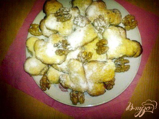 фото рецепта: Печенье с грецкими орехами «Для музыканта»