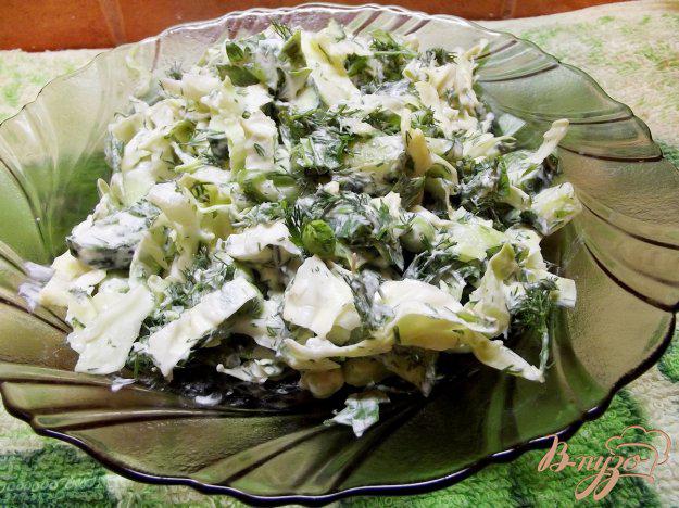 фото рецепта: Салат с зеленым горошком