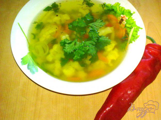 фото рецепта: Суп с луком пореем
