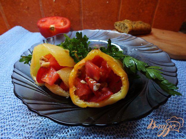 фото рецепта: Перец фаршированный овощами в духовке