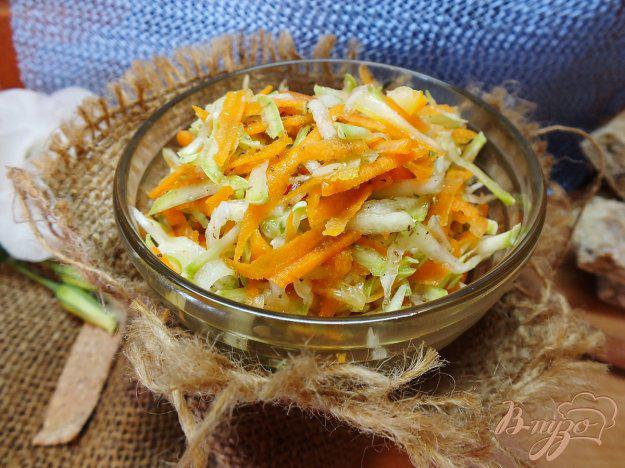 фото рецепта: Салат из свежих кабачков и моркви