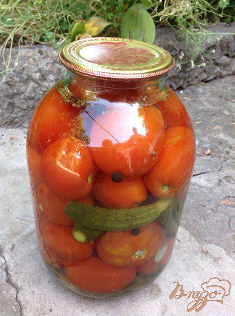 фото рецепта: Консервированные помидоры