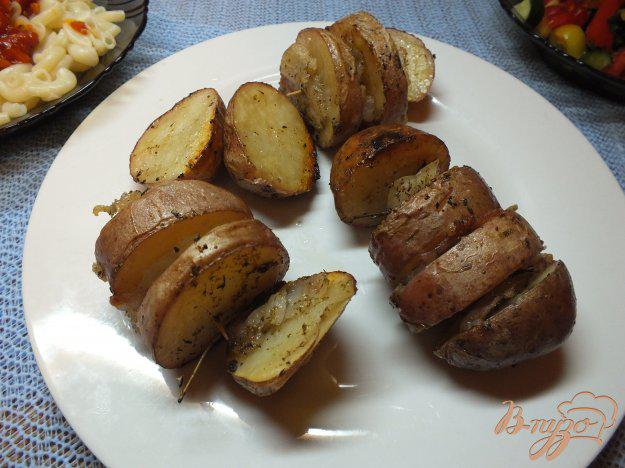 фото рецепта: Картофель с салом и тимьяном