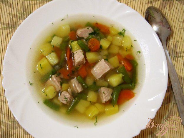 фото рецепта: Мясной суп с овощами