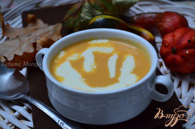 фото рецепта: Суп из тыквы  с нутом