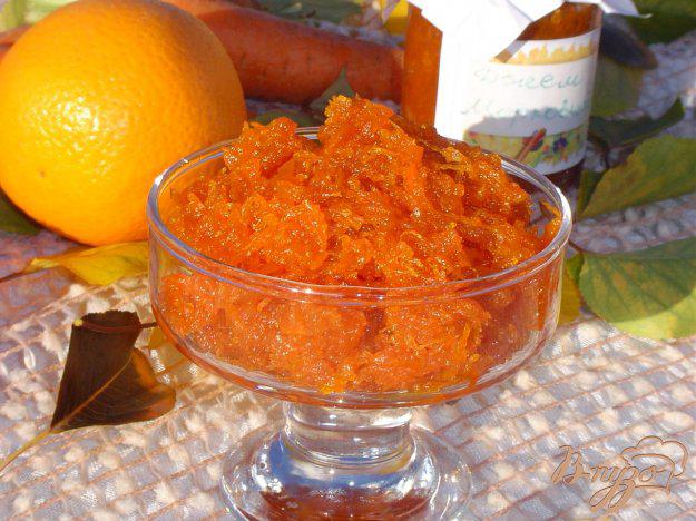 фото рецепта: Джем морковный с апельсиновой ноткой