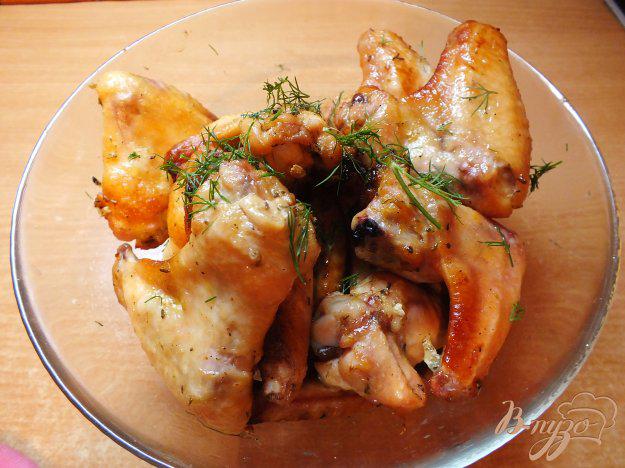 фото рецепта: Острые куриные крылья на решетке в духовке