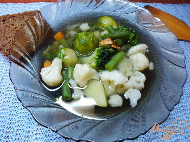 фото рецепта: Суп с капустой брюссельской