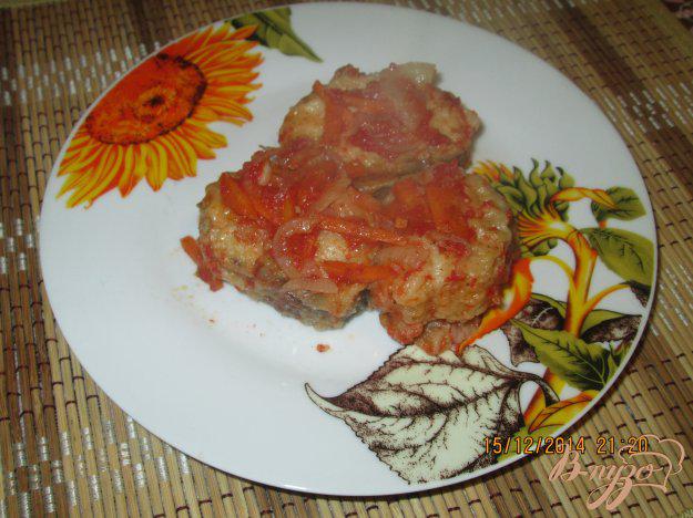 фото рецепта: Хек в томатном соусе
