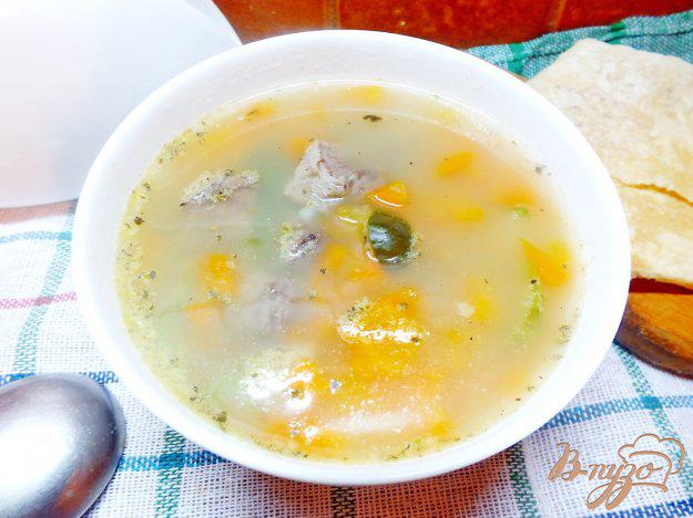 фото рецепта: Суп из говядины с соленым огурцом