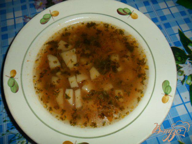 фото рецепта: Постный томатный суп с гречкой