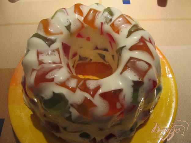 фото рецепта: Торт «Самоцветы» с печеньем