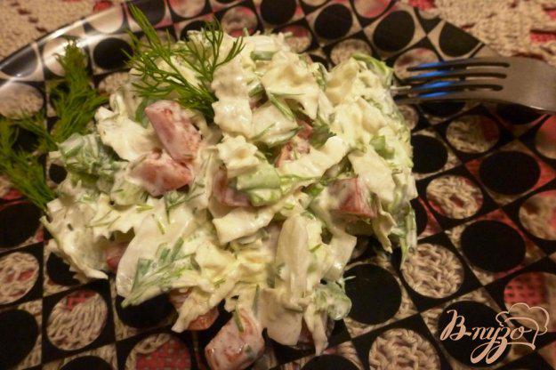 фото рецепта: Салат с пекинской капустой и сладким перцем