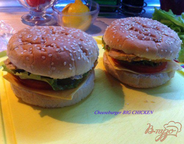 фото рецепта: Чизбургер Биг чикен